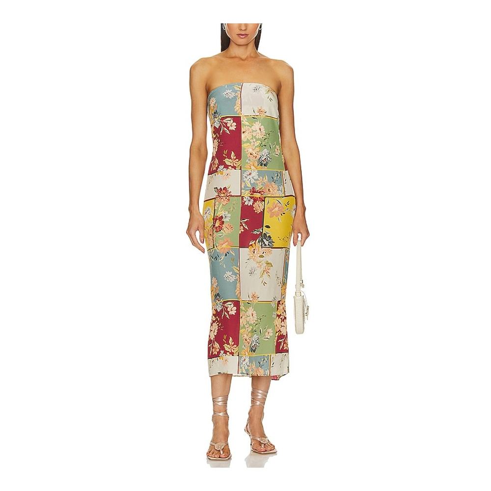 Yumi Kim 'Nevada' Green Satin Dress Size S